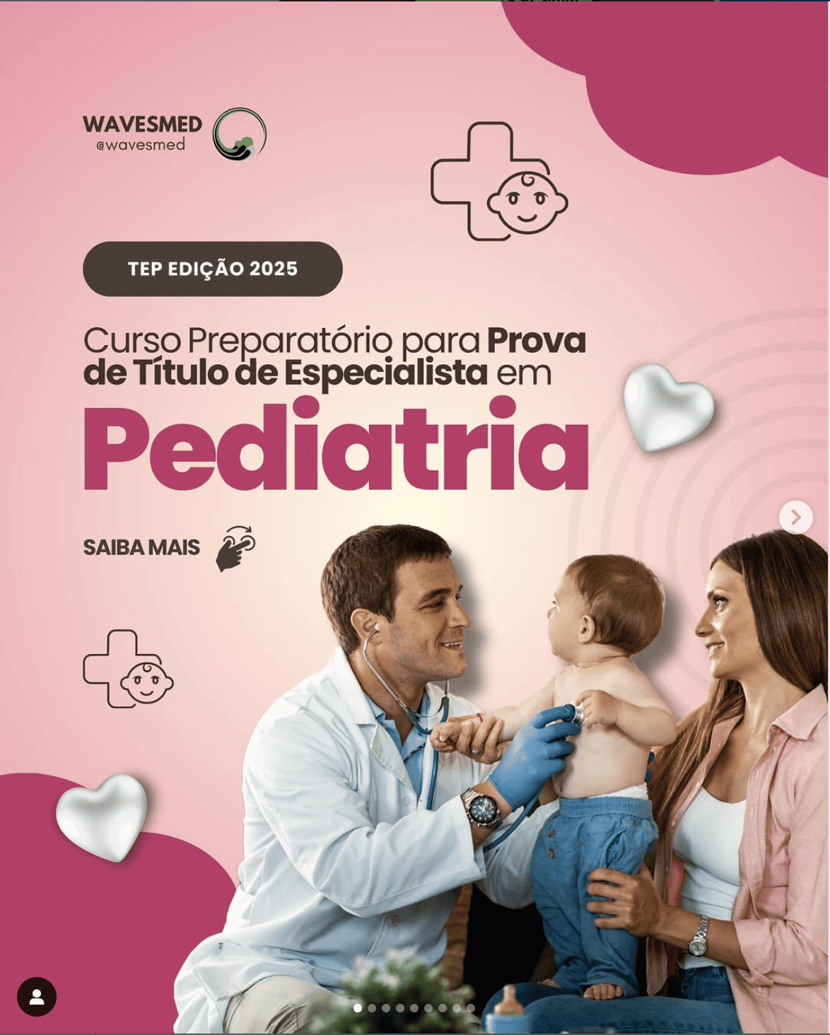 Curso Preparatório para o TEP - Prova de Título em Pediatria WavesMed 2025
