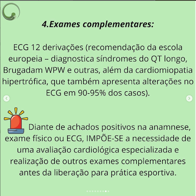 Exames complementares avaliação cardiológica crianças pratica esportiva wavesmed