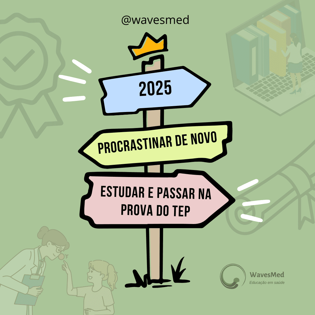 Prova de titulo de pediatria TEP 2025 Wavesmed