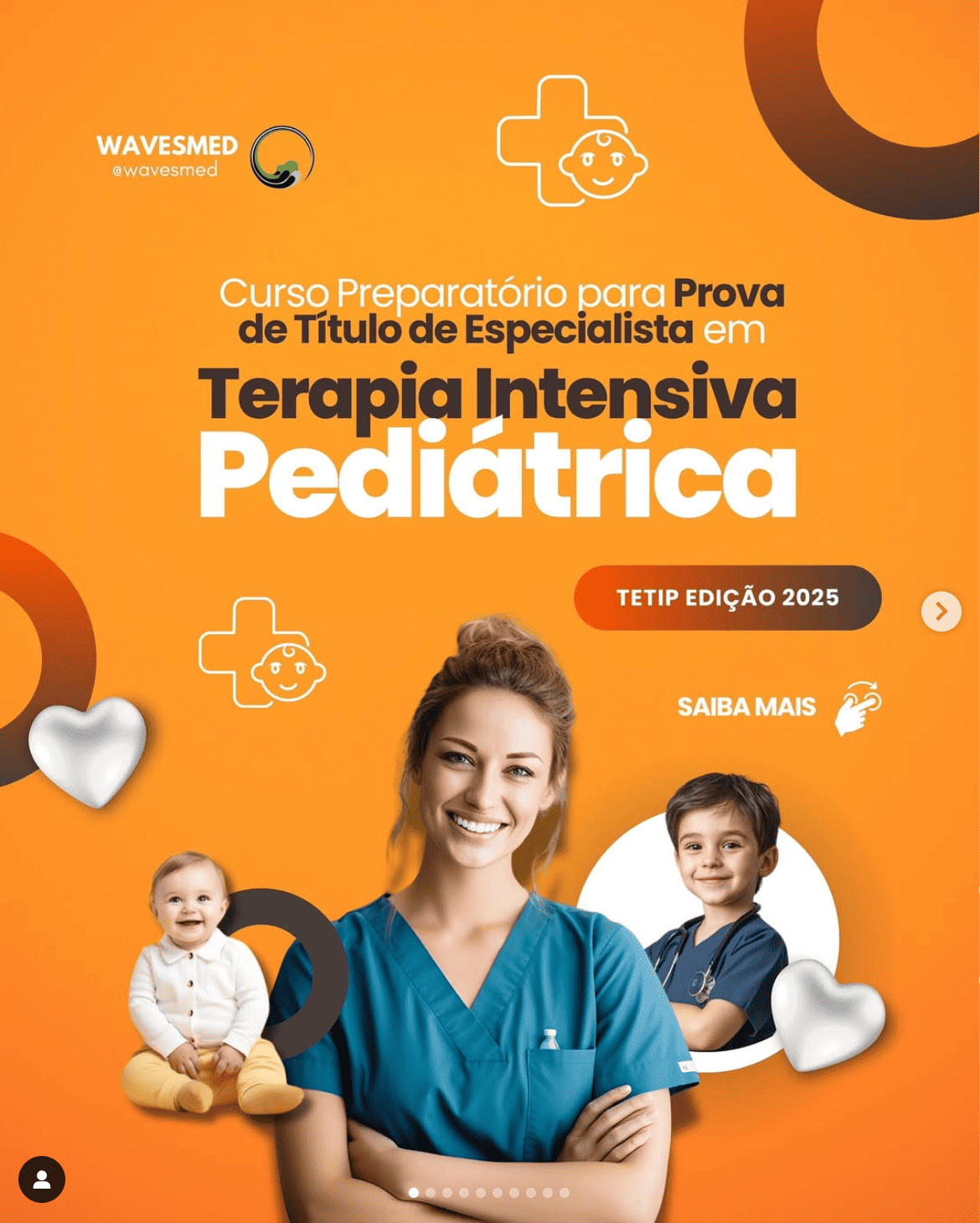 Curso Prova Titulo Terapia Intensiva Pediátrica TETIP Wavesmed