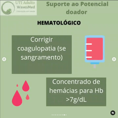 Morte encefálica: Como dar suporte até a doação?  Wavesmed  Suporte ao potencial doador cuidados intensivos hematológico