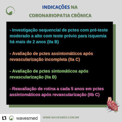 eco estresse indicações Wavesmed  Curso preparatorio prove de titulo de ecocardiografia Wavesmed