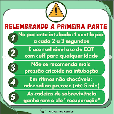 Relembrando  Atualizações PALS Parte 2 Wavesmed